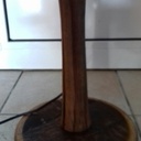 Lampe sur pied rustique