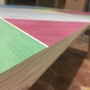 La petite table basse colorée