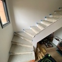 Habillage escalier béton