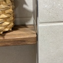 Fixation d'étagère entre mur invisible (la fixation, pas les murs!)