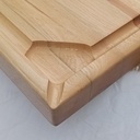 Planche à découper en Frêne avec un accent de Merisier