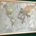 Cadre Carte du Monde