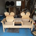 Banc tout en palettes