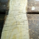 Sculpture buste de femme .