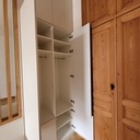 Agencement séparant 2 pièces