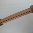 Lampe en lattes de sommier version 2.