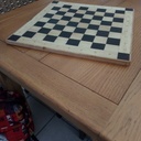 Échiquier en placage