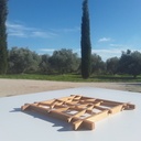 Dessous de plat style kumiko