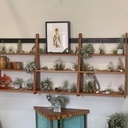 Tablette en cerisier pour atelier d une amie