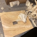 Étagère d’angle sashimono