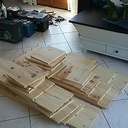 Bibliothèque en Pin