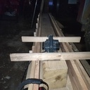 Rabotage des poteaux