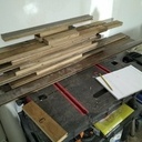 Plinthe en chêne assorti au parquet