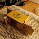 Boite à secret marquetée