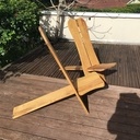 Chaises-palabres en acacia massif