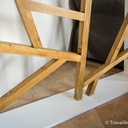 Un sapin de Noël design en bois