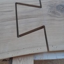 Support bouteille décoratif