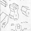 Cabane de 5 m2 et 1 étage