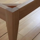 Lit avec sommier métallique