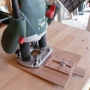 Compas pour défonceuse, petits diamètres