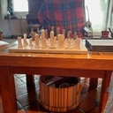 Plateau + pièces d'échec