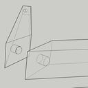 Pyramide support de rosier ou clématite