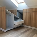 Placards sous pente sur mesure