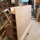 Desserte à chutes de bois