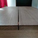 Banc avec rainure à prout