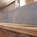 plus d'1cm de jour sur les 120cm de la porte