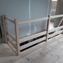 Garde corps en hêtre