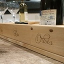 Plateau apéro en bois de récup + pyrogravure