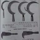 Serpes forgées du catalogue Goldenberg de 1927