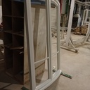 Fenêtre simple cintré plan et élévation