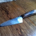 Couteau manche noyer