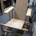 La mythique Blue and Red Chair de Gerrit Rietvelt