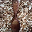 13ème cuillère de 2023 : Cuillère en bouleau cuite au four