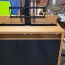 Meuble TV motorisé.