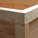 Coffre pour ranger du bois