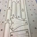 Rails Circuits de train en bois