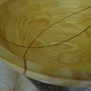 Un panier à fruit en tournage segmenté