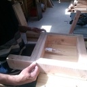 Lampe de palette a poser