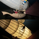 Une lampe pirates de l'air pour les enfants