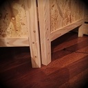 Tenon mortaise en traverse basse