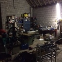 Une vue des rangements actuels et de la robland