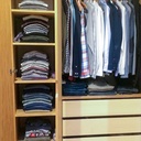 Dressing et étagères suspendues