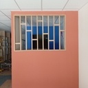 Banque d'accueil et claustra