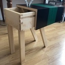 Réalisation pour l'examen de CAP Ebéniste 2019