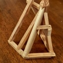 Maquette de raccord de comble (CAP Charpente 2017 - EP2)