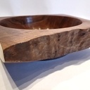 Vide-poches en noyer